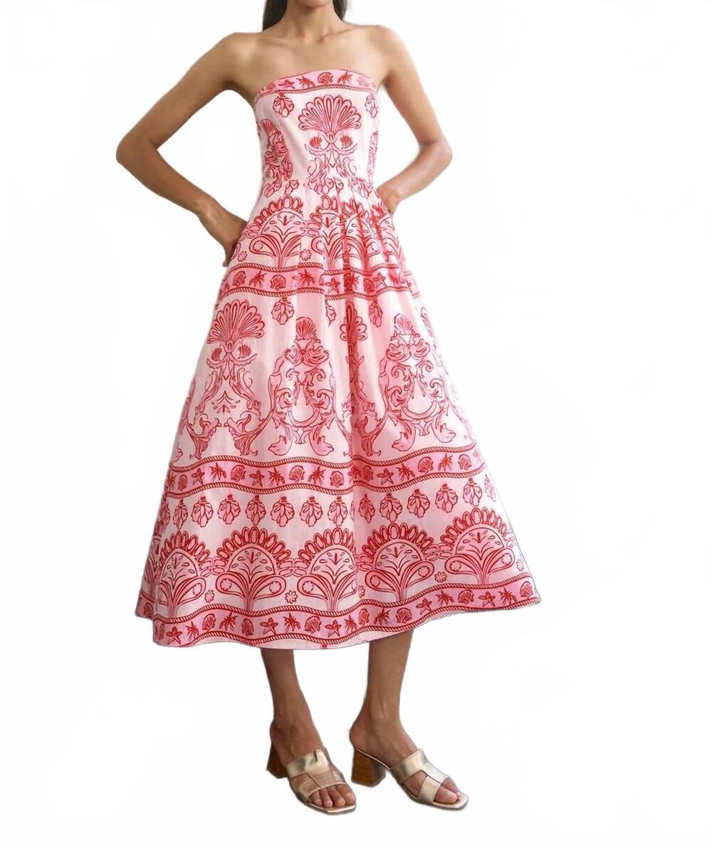 NEW BEYOND BY VERA rory fontana dress in blush